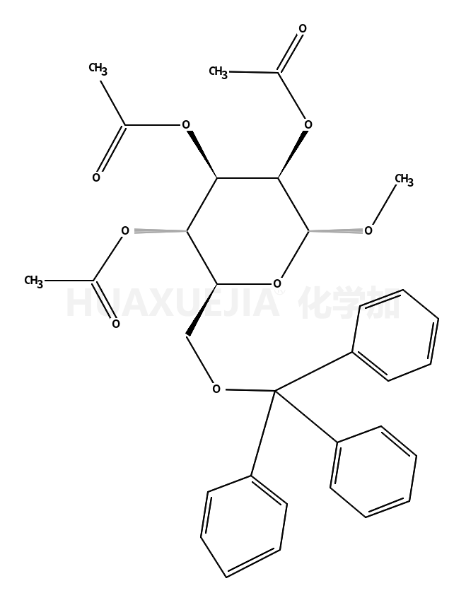methyl 2,3,4-tri-O-acetyl-6-O-triphenyl-methyl-α-D-glucopyranoside