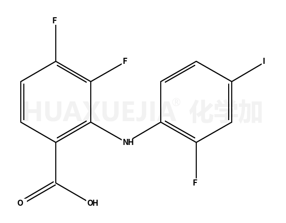 3,4-二氟-2-((2-氟-4-碘苯基)氨基)苯甲酸
