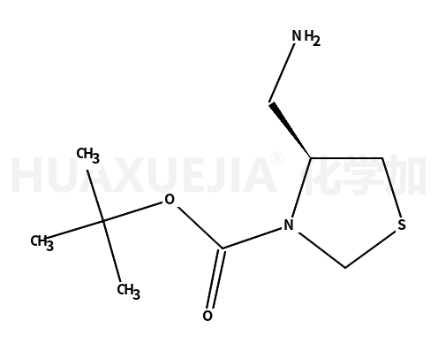 (R)-4-氨基甲基噻唑啉-3-甲酸叔丁酯