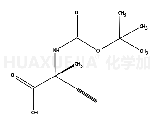 (2S)-2-methyl-2-[(2-methylpropan-2-yl)oxycarbonylamino]but-3-ynoic acid