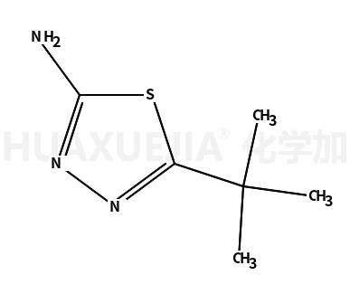 2-Amino-5-tert-butyl-1，3，4-thiadiazole