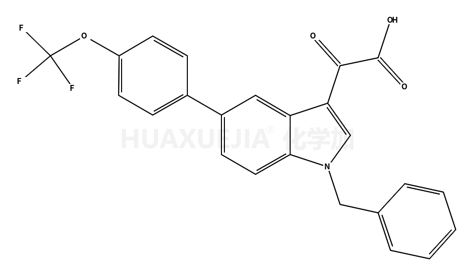 ALPHA-氧代-1-(苯基甲基)-5-[4-(三氟甲氧基)苯基]-1H-吲哚-3-乙酸