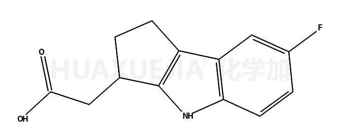 2-(7-氟-1,2,3,4-四氢环戊并b吲哚-3-基)乙酸