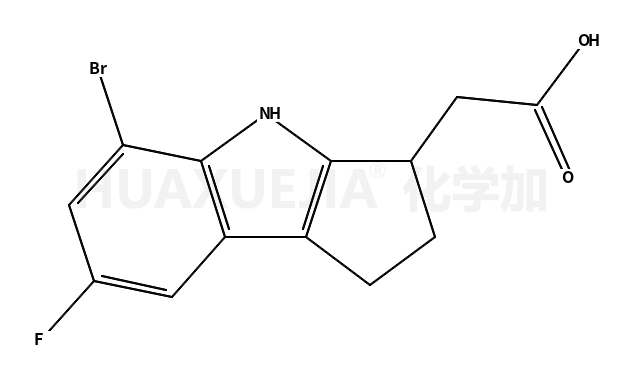 2-(5-溴-7-氟-1,2,3,4-四氢环戊并b吲哚-3-基)乙酸