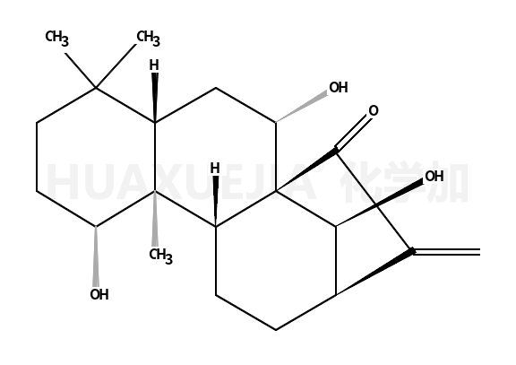 (1α,5β,7α,8α,9β,10α,13α,14R)-1,7,14-Trihydroxykaur-16-en-15-one