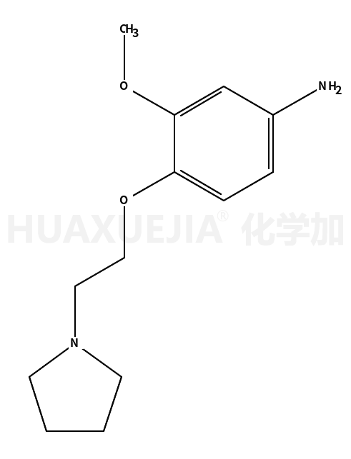 3-甲氧基-4-[2-(1-吡咯烷)乙氧基]苯胺