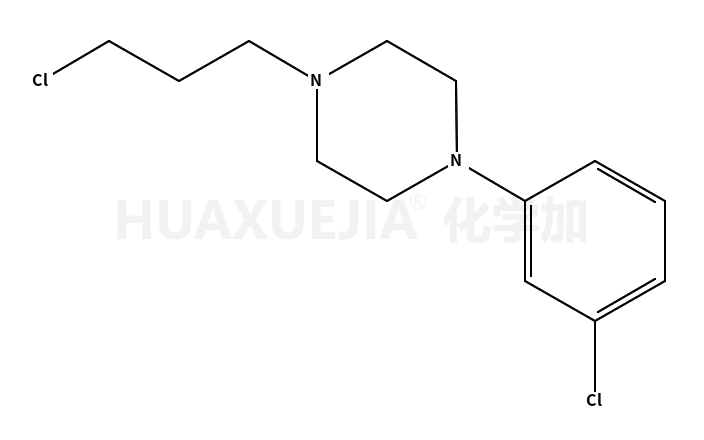 1-(3-氯苯基-4-氯丙基)哌嗪盐酦盐