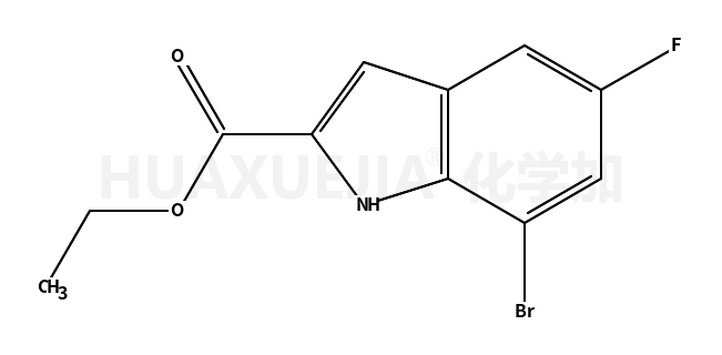 7-溴-5-氟-1H-吲哚-2-羧酸乙酯