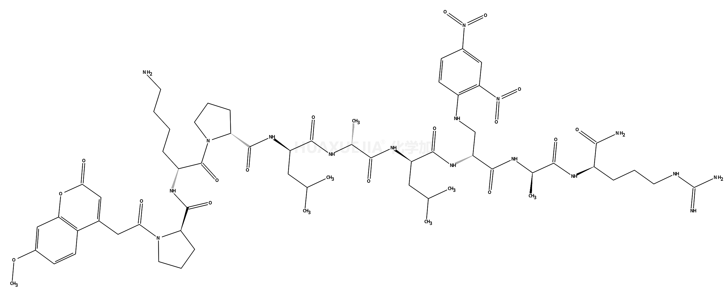 MCA-PRO-LYS-PRO-LEU-ALA-LEU-DAP(DNP)-ALA-ARG-NH2