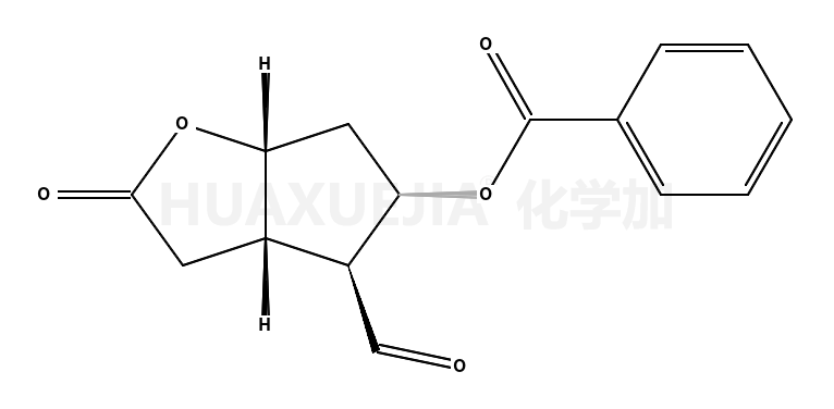 3β-Benzoyloxy-2β-carboxaldehyde-5α-hydroxy-1α-cyclopentaneaceticAcidγ-Lactone