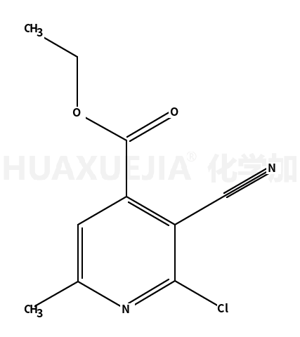 ethyl2-chloro-3-cyano-6-methylisonicotinate