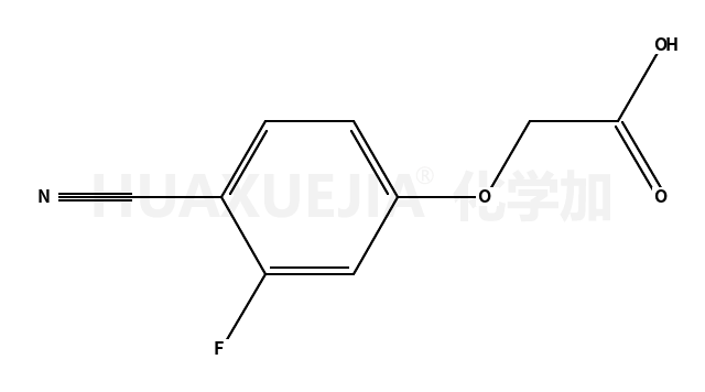 2-(4-cyano-3-fluorophenoxy)acetic acid