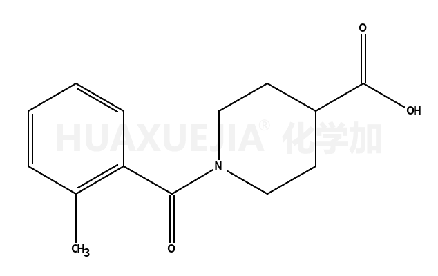 1-(2-甲基-苯甲酰基)-哌啶-4-羧酸