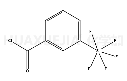 3-(五氟硫代)苯甲酰氯,97%