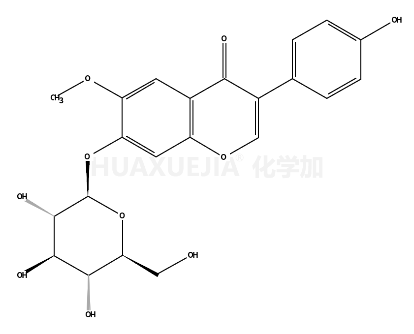 3-(4-hydroxyphenyl)-6-methoxy-7-[(2S,3R,4S,5S,6R)-3,4,5-trihydroxy-6-(hydroxymethyl)oxan-2-yl]oxychromen-4-one