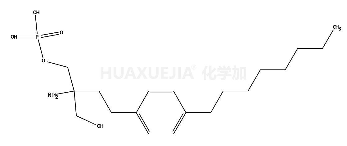 2-氨基-2-(羟基甲基)-4-(4-辛基苯基)丁基磷酸二氢酯