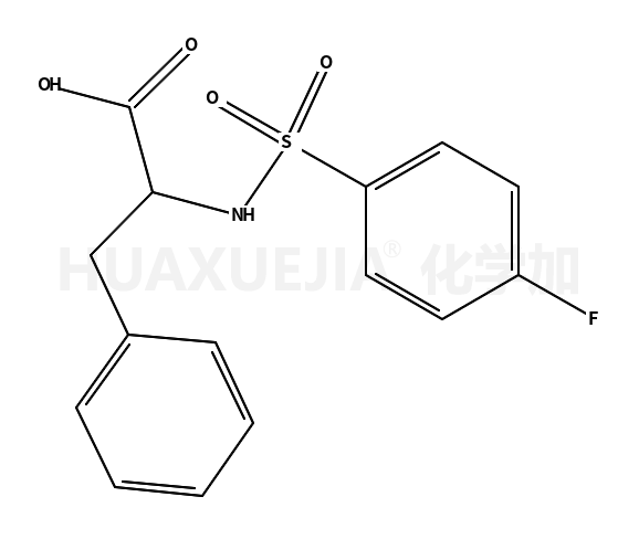 2-([(4-氟苯基)磺酰基]氨基)-3-苯丙酸