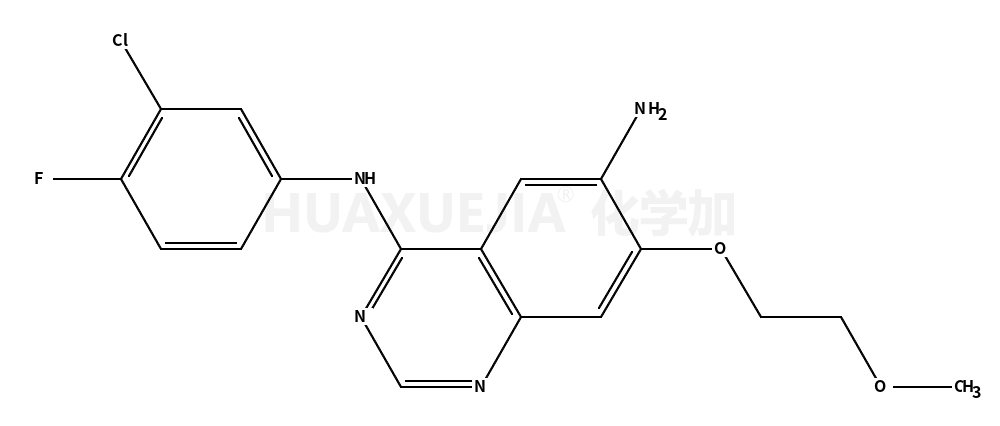 N4-(3-氯-4-氟苯基)-7-(2-甲氧基乙氧基)-4,6-喹唑啉二胺