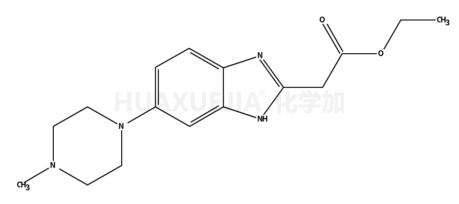 2-[5-(4-甲基哌嗪)苯并咪唑-2-基]乙酸乙酯