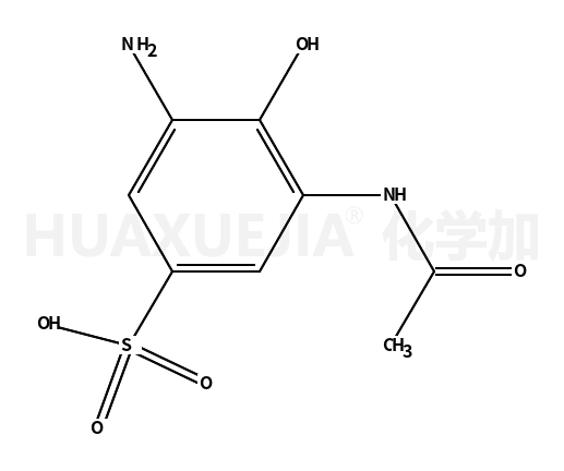 3-乙酰氨基-5-氨基-4-羟基苯磺酸