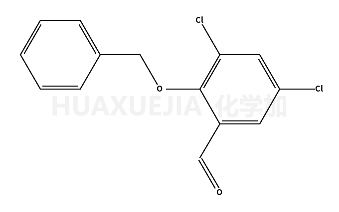 3,5-dichloro-2-phenylmethoxybenzaldehyde