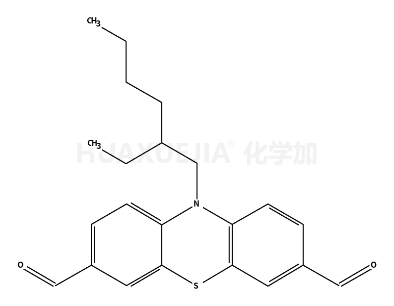 10H-Phenothiazine-3,7-dicarboxaldehyde, 10-(2-ethylhexyl)-