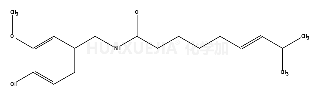 (E)-N-(4-羥基-3-甲氧基芐基)-8-甲基-6-壬烯酰胺