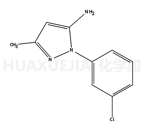 2-(3-氯苯基)-5-甲基-2H-吡唑-3-胺