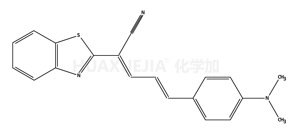 2-(1,3-benzothiazol-2-yl)-5-[4-(dimethylamino)phenyl]penta-2,4-dienenitrile