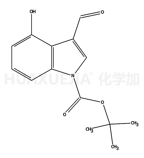 3-甲酰基-4-羟基吲哚-1-羧酸叔丁酯