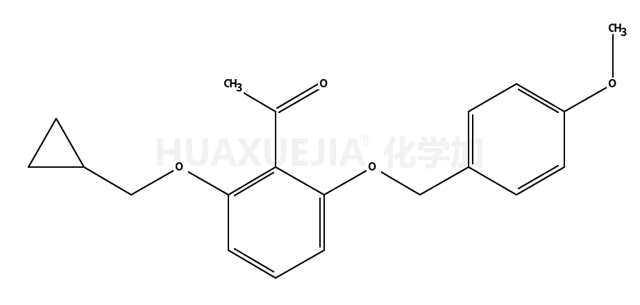 1-{2-(环丙基甲氧基)-6-[(4-甲氧基苄基)氧基]苯基}乙酮