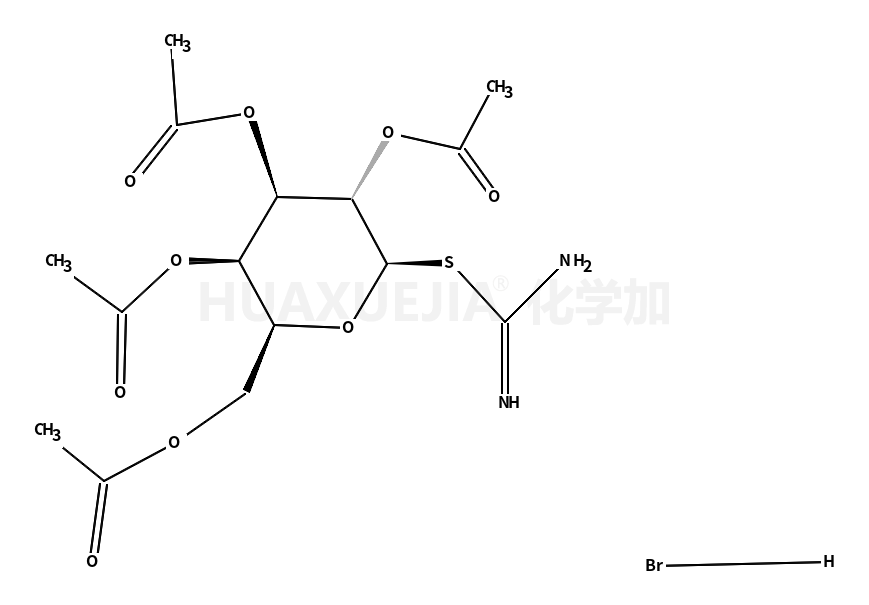 2-(2,3,4,6-四邻乙酰基-beta-d-吡喃葡萄糖)-2-硫代异脲氢溴酸