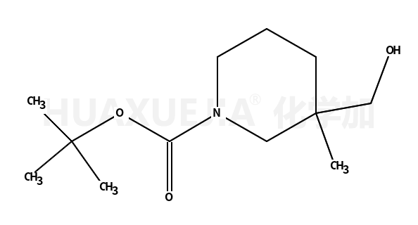 tert-butyl 3-(hydroxymethyl)-3-methylpiperidine-1-carboxylate