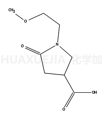 1-(2-甲氧基乙基)-5-氧代-3-吡咯烷-羧酸