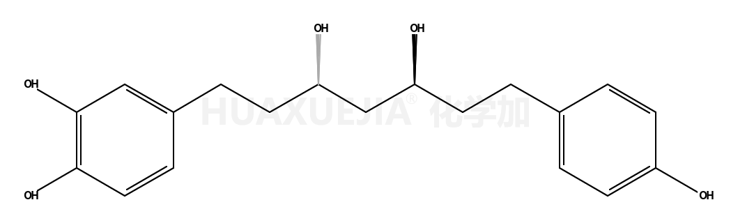 4-((3R,5R)-3,5-dihydroxy-7-(4-hydroxyphenyl)heptyl)benzene-1,2-diol
