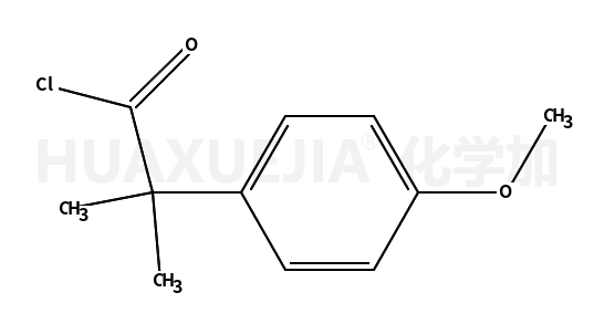 2-(4-methoxyphenyl)-2-methylpropanoyl chloride