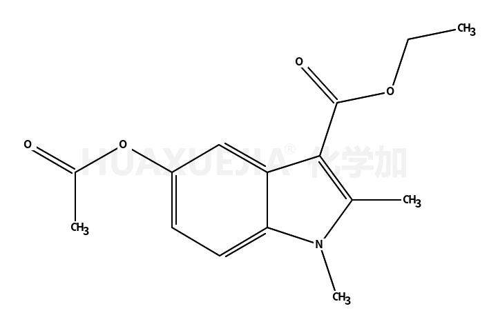 5-乙酰氧基-1,2-二甲基吲哚-3-羧酸乙酯