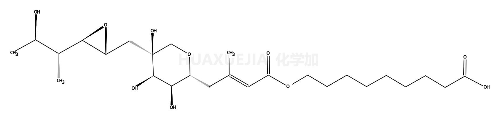 9-[(E)-3-methyl-4-[3,4,5-trihydroxy-5-[[3-(3-hydroxybutan-2-yl)oxiran-2-yl]methyl]oxan-2-yl]but-2-enoyl]oxynonanoic acid