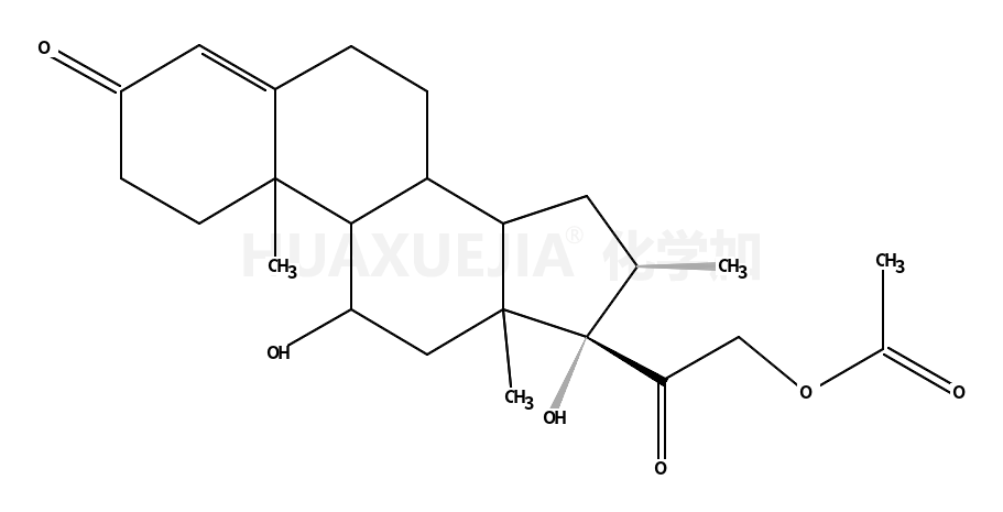 21-acetoxy-11β,17-dihydroxy-16α-methyl-pregn-4-ene-3,20-dione