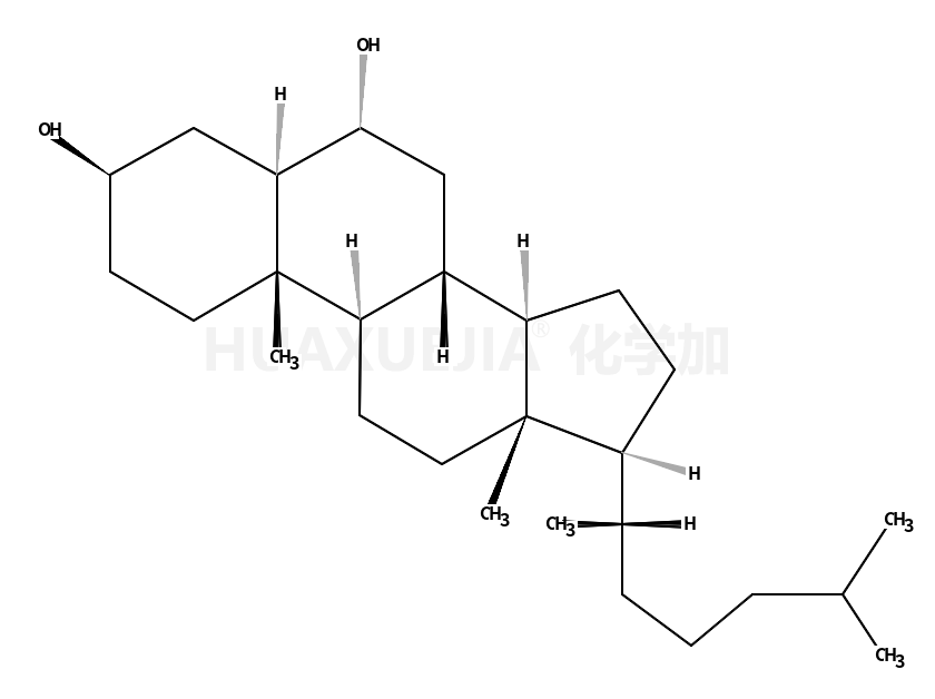 6α-hydroxy-5α-cholestane