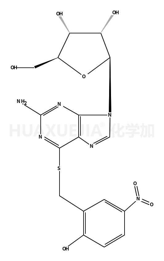 S-(2-羟基-5-硝基苄基)-6-硫代鸟苷
