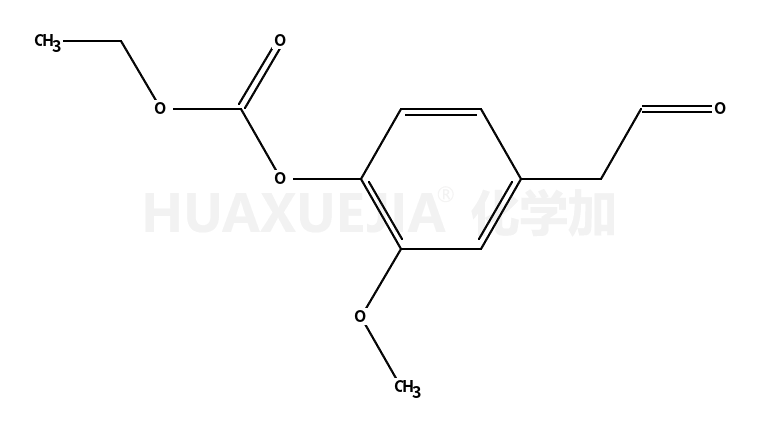 (4-ethoxycarbonyloxy-3-methoxy-phenyl)-acetaldehyde