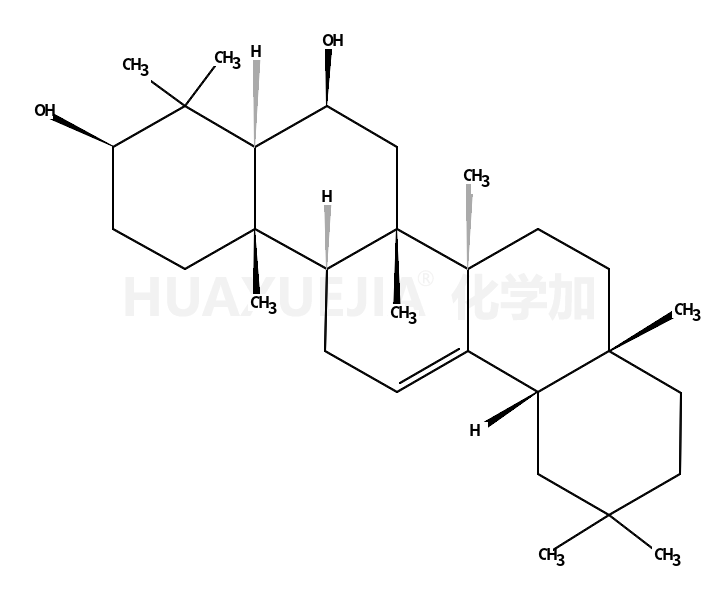 齐墩果-12-烯-3b,6b-二醇