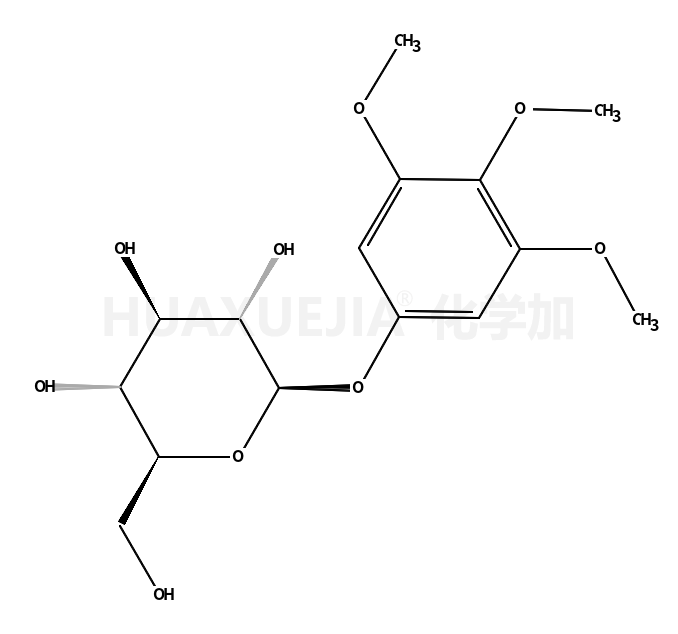 3,4,5-Trimethoxyphenyl β-D-glucopyranoside