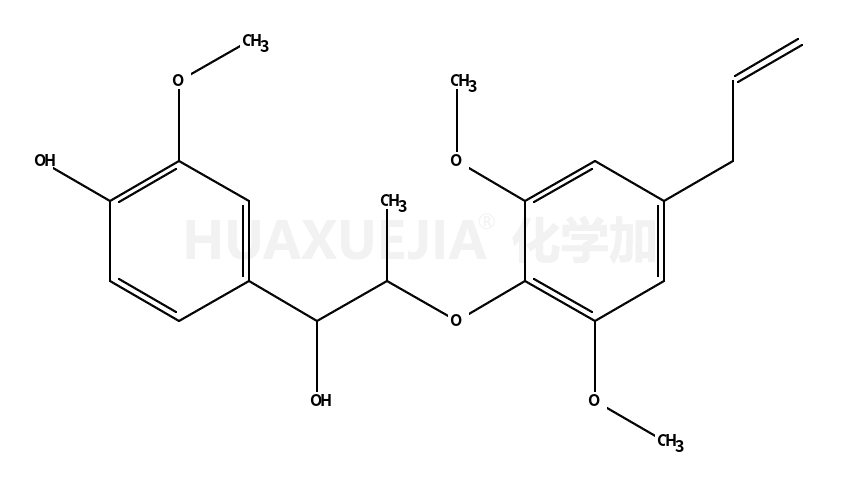 赤式-2-(4-烯丙基-2,6-二甲氧基苯氧基)-1-(4-羟基-3-甲氧基苯基)-丙烷-1-醇
