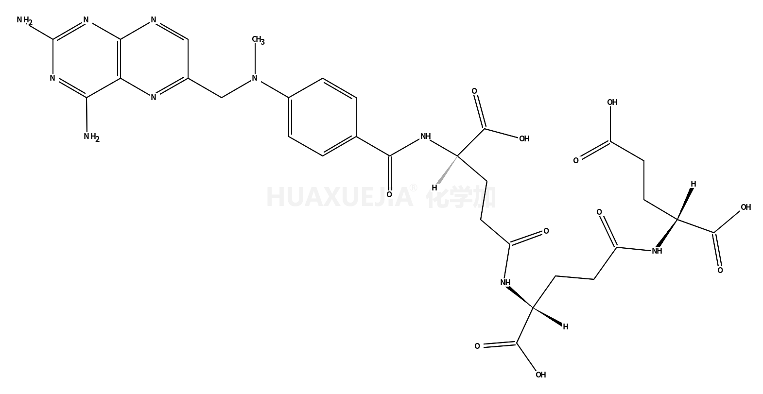 (2S)-2-[[(4S)-4-carboxy-4-[[(4S)-4-carboxy-4-[[4-[(2,4-diaminopteridin-6-yl)methyl-methylamino]benzoyl]amino]butanoyl]amino]butanoyl]amino]pentanedioic acid