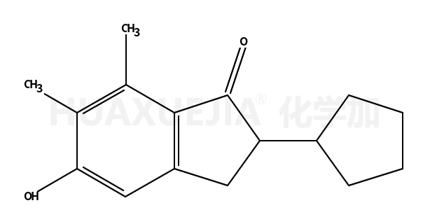 2-环戊基-5-羟基-6,7-二甲基-2,3-二氢-1H-茚-1-酮