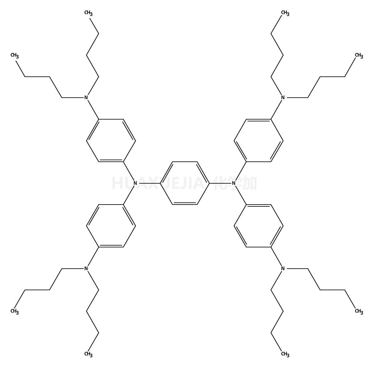 N,N,N’,N’-四(4-二丁基氨基苯基)-1,4-苯二胺