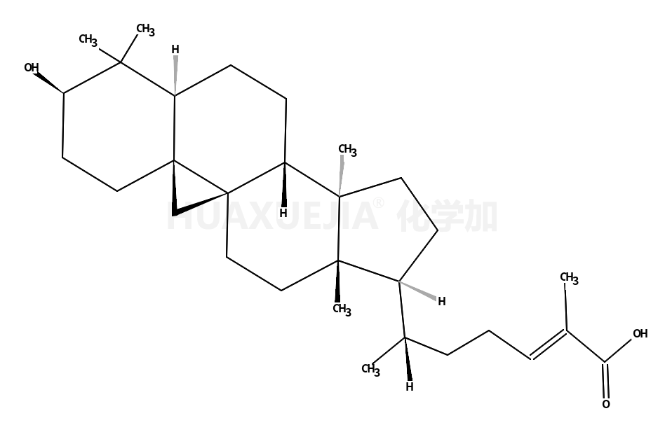 (3BETA,24E)-3-羟基-9,19-环羊毛甾-24-烯-26-酸