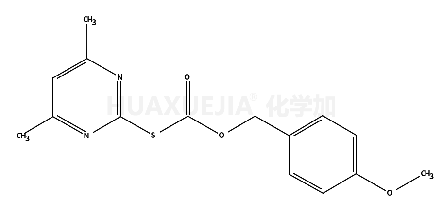 对甲氧基苯基 S-(4,6-二甲基嘧啶-2-基)硫代碳酸酯